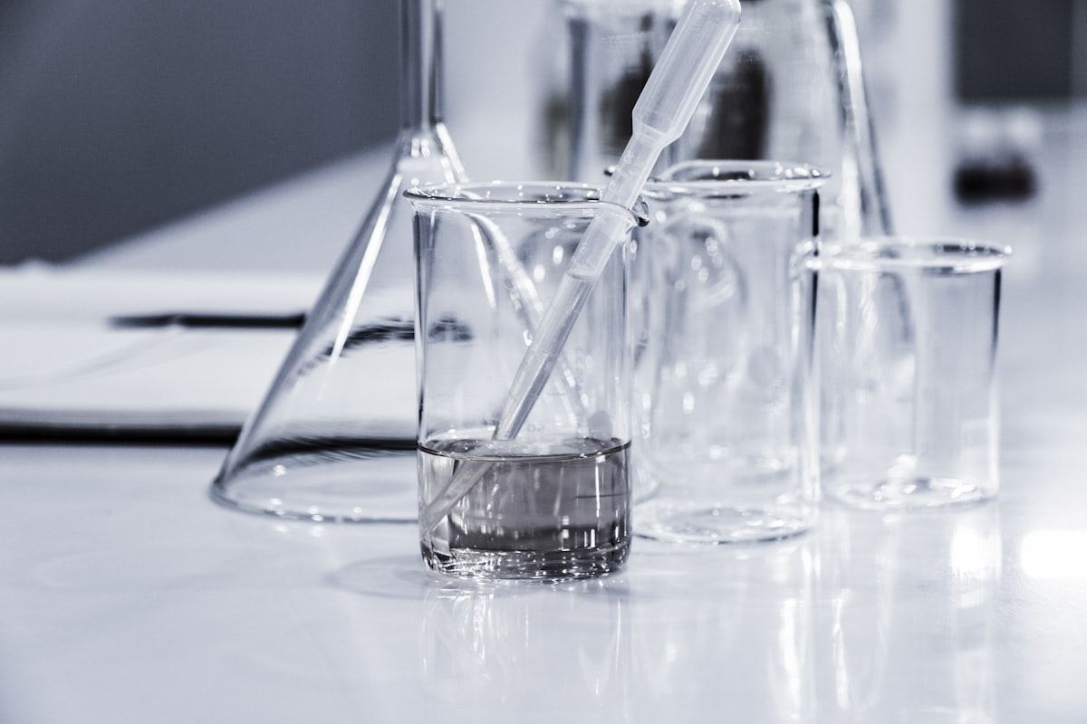 Material de vidrio de laboratorio